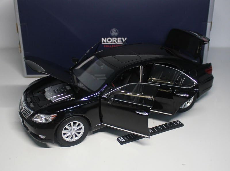 △NOREV 1/18 レクサス Lexus LS460 黑 車＆バイク